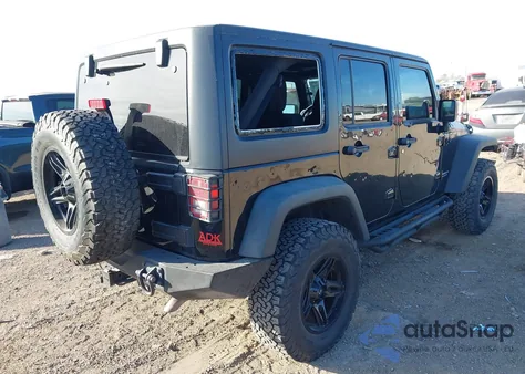 2011 Jeep Wrangler Unlimited Rubicon z USA, uszkodzony, nr VIN 1J4BA6H14BL552375